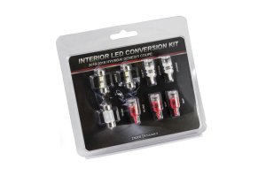 Hyundai Genesis Coupe Interior LED Bulb Pack - Diode Dynamics - Stage 1 - Red - `10-`16